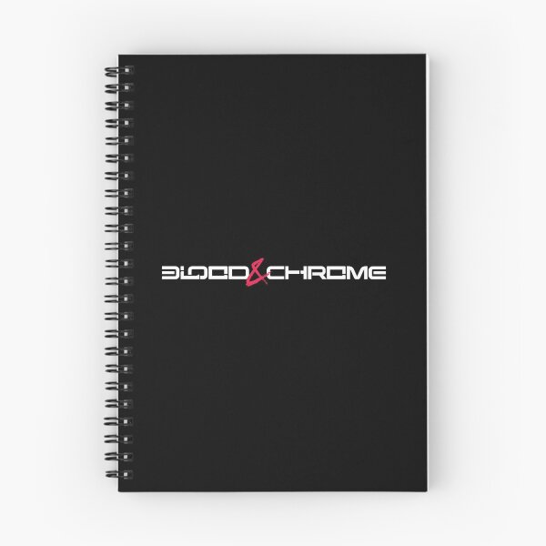 Item preview, Blood & Chrome Logo Black Background designed and sold by MarloweHouse.