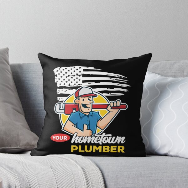 Item preview, Hometown Plumber USA American Flag - Yellow Circle - Light designed and sold by epicmarketing.