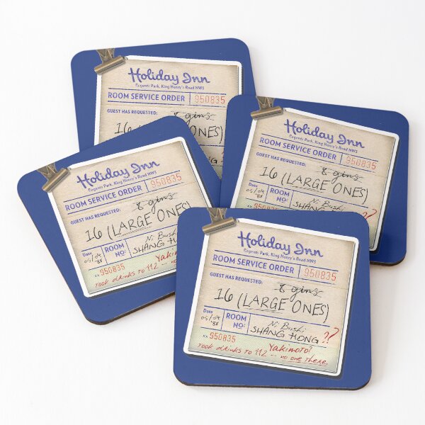 Item preview, Mr. Yakimoto’s Room Service Ticket - NI BUSHI SHANG HONG - Mr Jolly Lives Next Door Inspired designed and sold by RetroTeeStudio.
