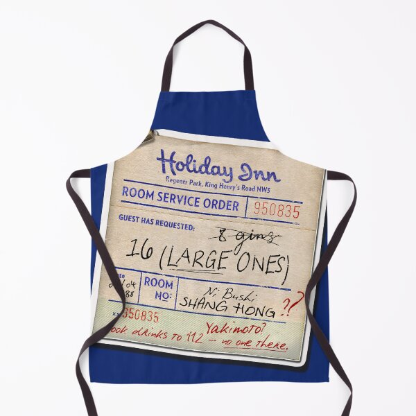 Item preview, Mr. Yakimoto’s Room Service Ticket - NI BUSHI SHANG HONG - Mr Jolly Lives Next Door Inspired designed and sold by RetroTeeStudio.