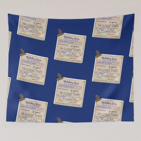 Item preview, Mr. Yakimoto’s Room Service Ticket - NI BUSHI SHANG HONG - Mr Jolly Lives Next Door Inspired designed and sold by RetroTeeStudio.