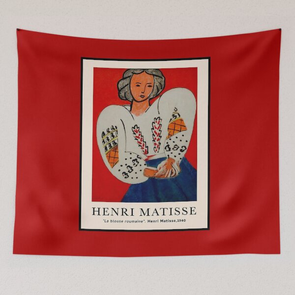 Item preview,  MATISSE : Vintage 1940 La Blouse Roumaine Advertising Art Print designed and sold by posterbobs.