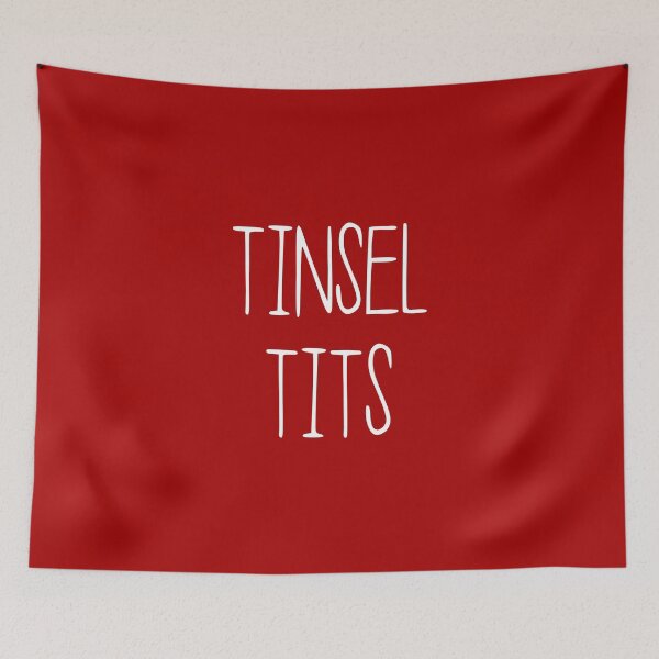 Item preview, Christmas Rude Funny Tinsel Tits , Nice Baubles snowflake, tits the season, Naughty Nice Nobhead ,  Check List , Christmas Party,  Karma, designed and sold by joygift369.