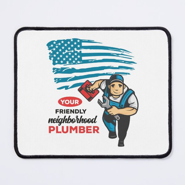 Item preview, Friendly Plumber Run USA American Flag - Blue&Red - Dark designed and sold by epicmarketing.