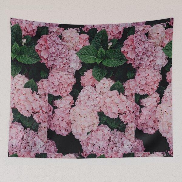 Item preview, Pink Hydrangeas Blooming  designed and sold by newburyboutique.