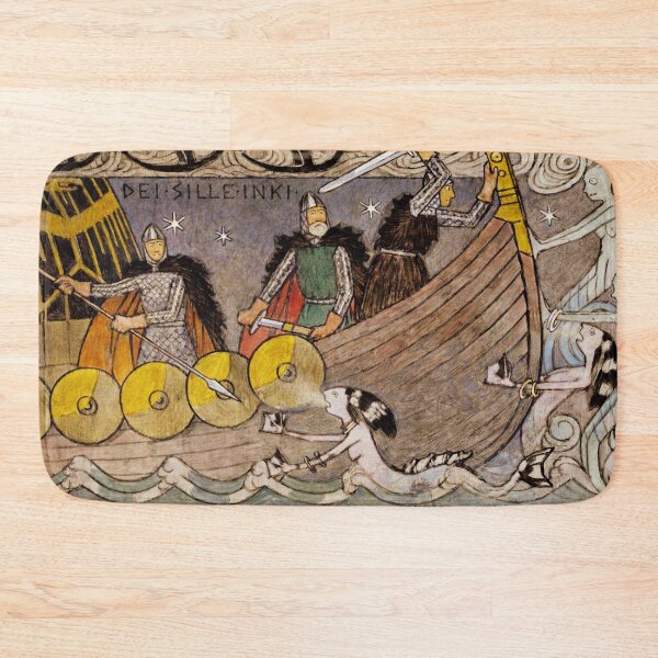 Item preview, Asmund and his Brothers on the Sea - Gerhard Munthe designed and sold by brushandframes.