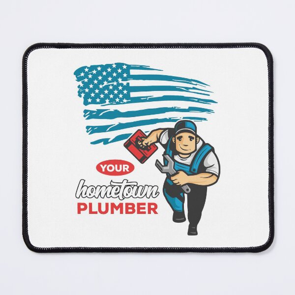 Item preview, Hometown Plumber Run USA American Flag - Blue&Red - Light designed and sold by epicmarketing.
