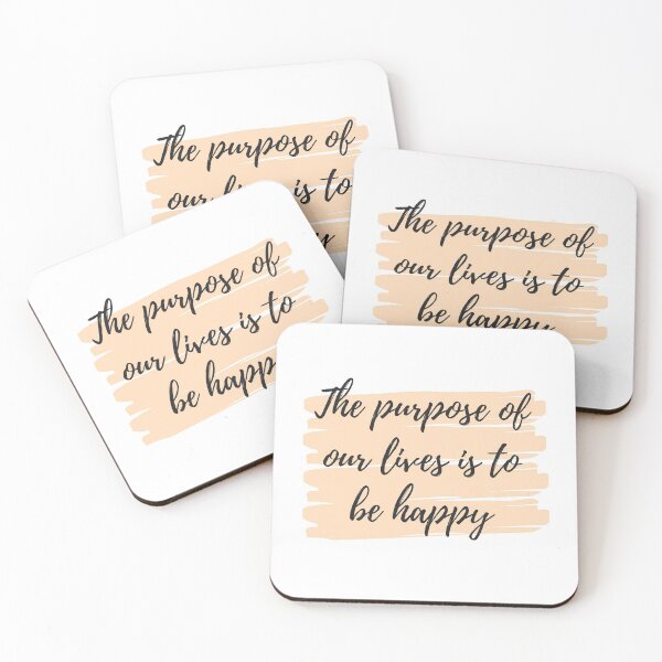 Item preview, The purpose of our lives is to be happy designed and sold by Eslam2006.