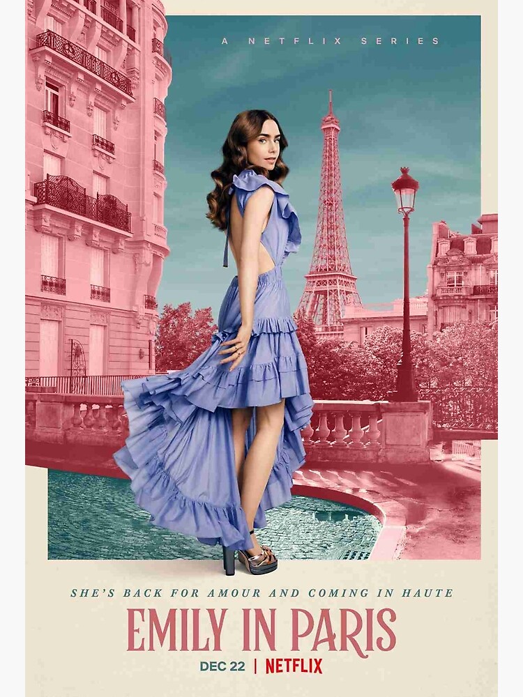 Discover Emily in Paris 2 Premium Matte Vertical Poster