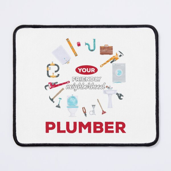 Item preview, Friendly Plumber USA American Flag - Circle - Light designed and sold by epicmarketing.