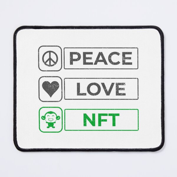 Aperçu de l'œuvre paix amour nft créée et vendue par infleims.