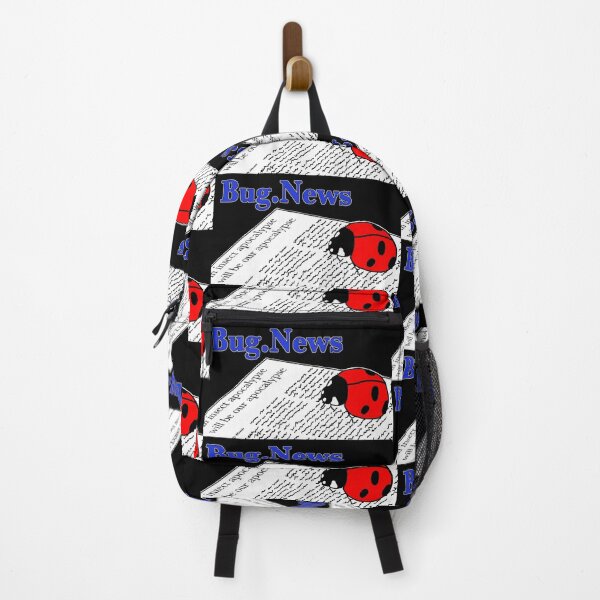 Item preview, Bug News - ladybug reading for dark background designed and sold by BugNews.
