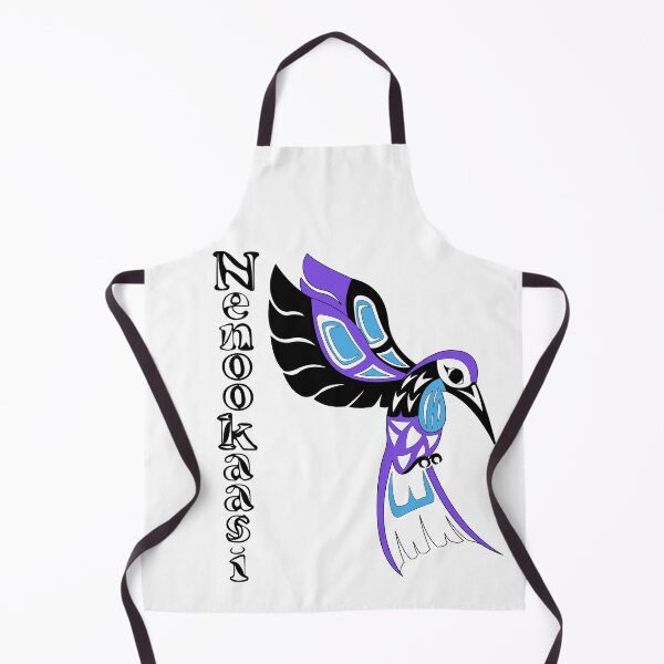 Item preview, Copy of Indigenous Hummingbird (Nenookaasi) Blue designed and sold by KendraHowland.