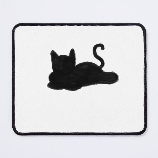 Item preview, Acrylic black cat laying designed and sold by PierceDesigns.