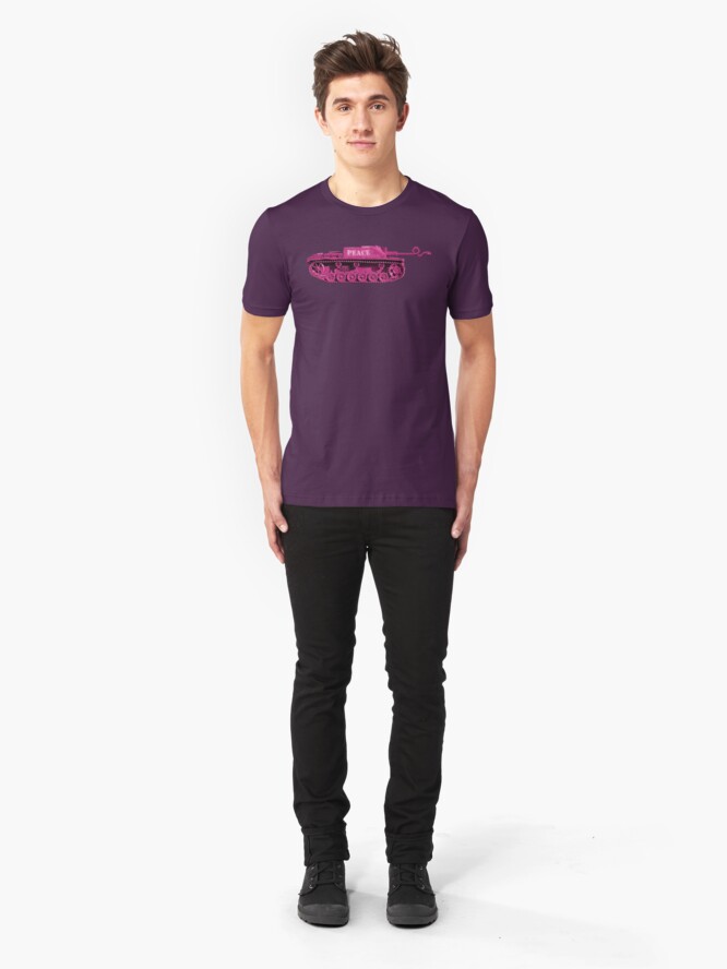 Alternate view of Peace Tank Slim Fit T-Shirt