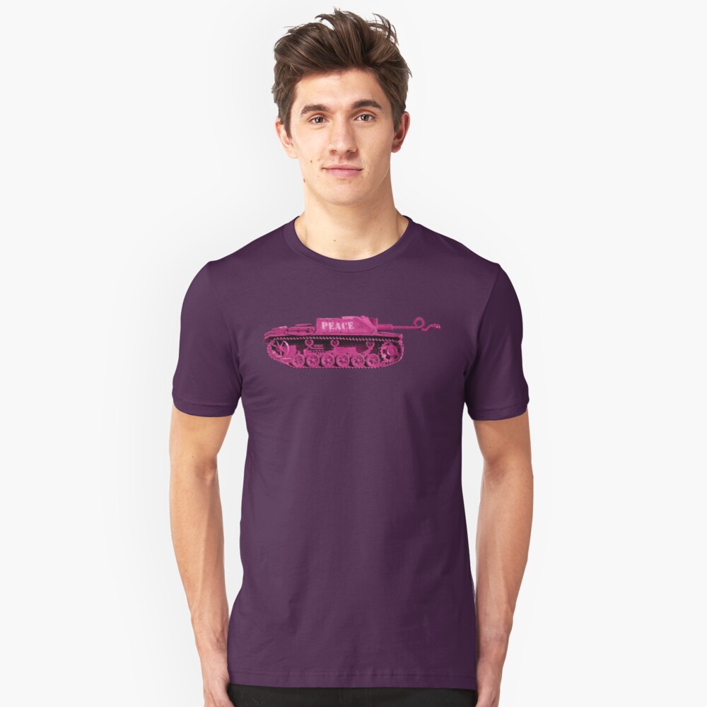 Peace Tank Slim Fit T-Shirt