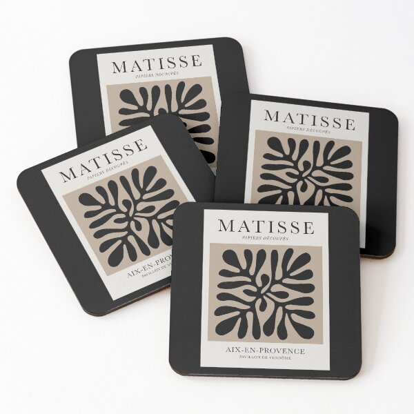 Item preview, MATISSE : Papiers Decoupes Aix En Provence  Advertising Art Print designed and sold by posterbobs.