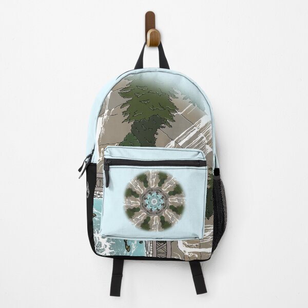 Item preview, Cascades, Worldflower 4, Landscape Abstract Digital Art. designed and sold by Random Shern Creations.