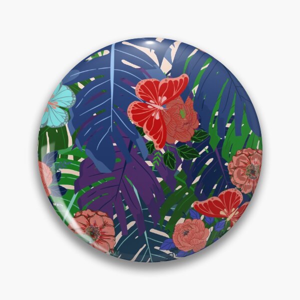 Item preview, leaves with group of butterflies and flowers designed and sold by LamyMe.
