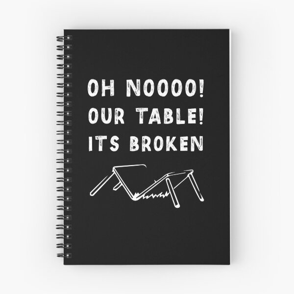 Item preview, Oh No! Our Table! It's Broken! designed and sold by SparrowLag.