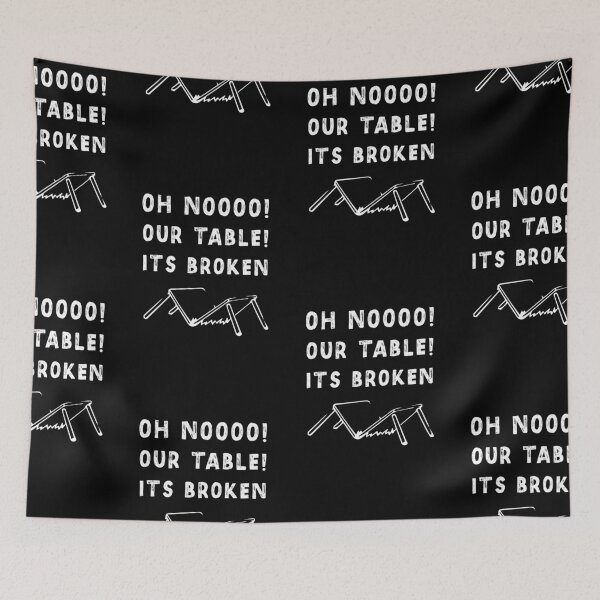 Item preview, Oh No! Our Table! It's Broken! designed and sold by SparrowLag.