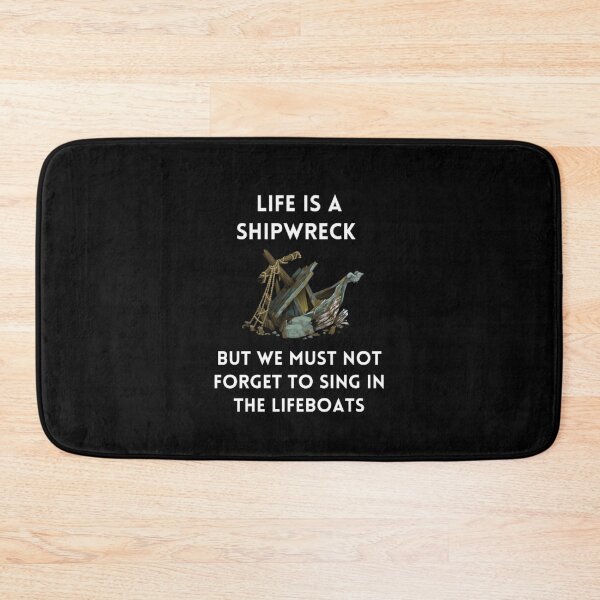 Item preview, Life is a Shipwreck designed and sold by Tejal Bipath.