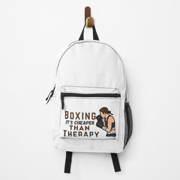 Item preview, Boxing It's Cheaper Than Therapy - Gift For Girl Boxers and Boxing Girl lover designed and sold by zakibenj.