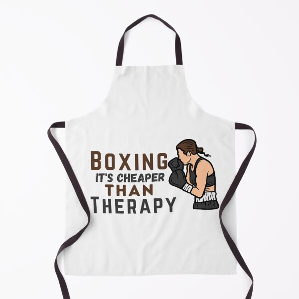 Item preview, Boxing It's Cheaper Than Therapy - Gift For Girl Boxers and Boxing Girl lover designed and sold by zakibenj.