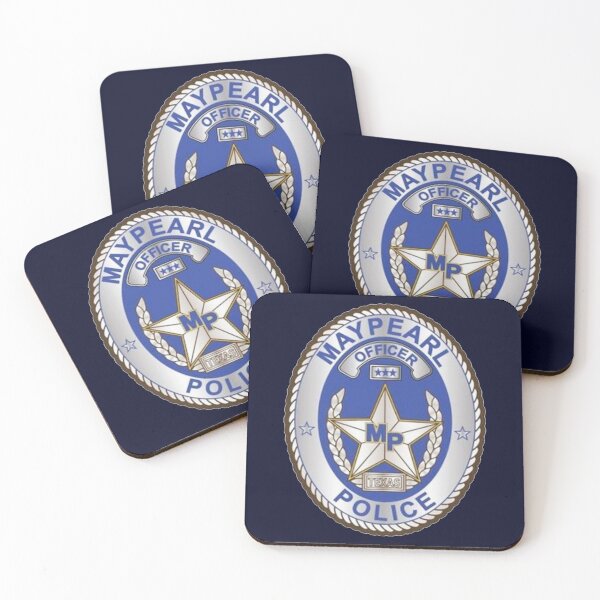 Item preview,  Maypearl Texas Police Badge designed and sold by Lawrence Baird.