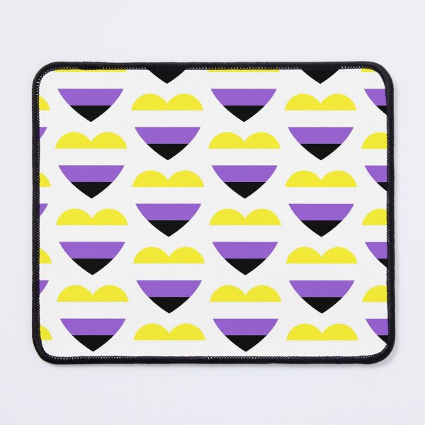 Item preview, non binary heart designed and sold by MagicDinoz.