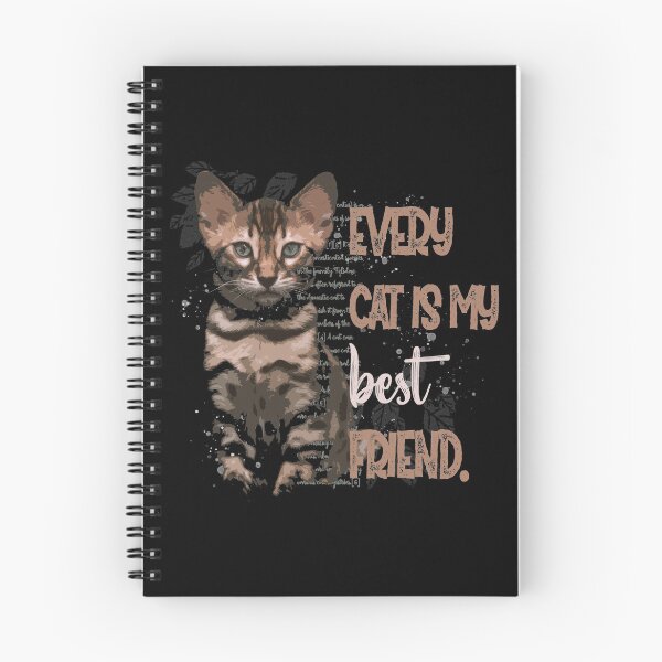 Item preview, Every cat is my best friend, Cat lovers designed and sold by SweetbeStore.
