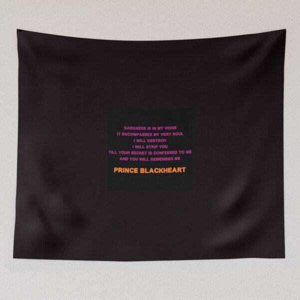 Item preview, Prince Blackheart HSP Merch designed and sold by HeartNSoulFed.