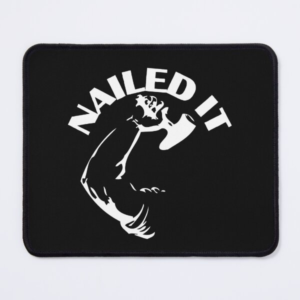 Item preview, Nailed It - Woodworking Carpentry Fun Graphic - Fun Woodworking Gifts designed and sold by WoodWorkingInc.