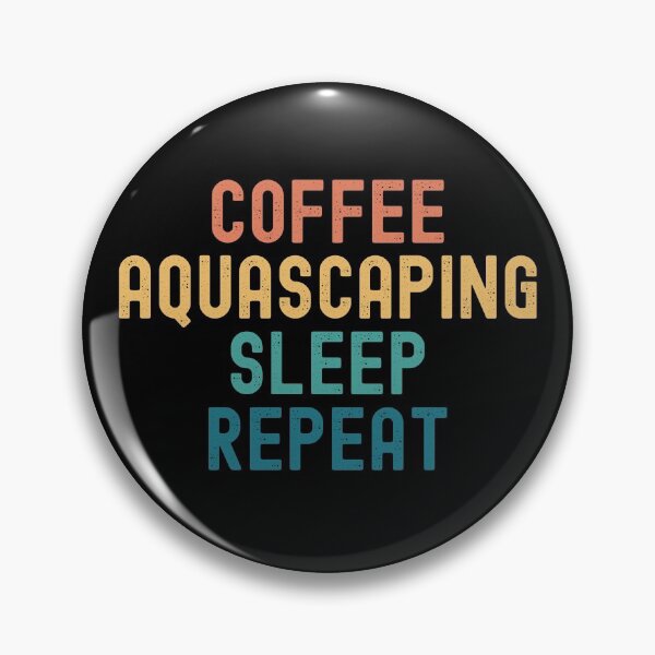 Item preview, Coffee Aquascaping Sleep Repeat - Funny Aquascaping & Coffee Gift designed and sold by kindxinn.