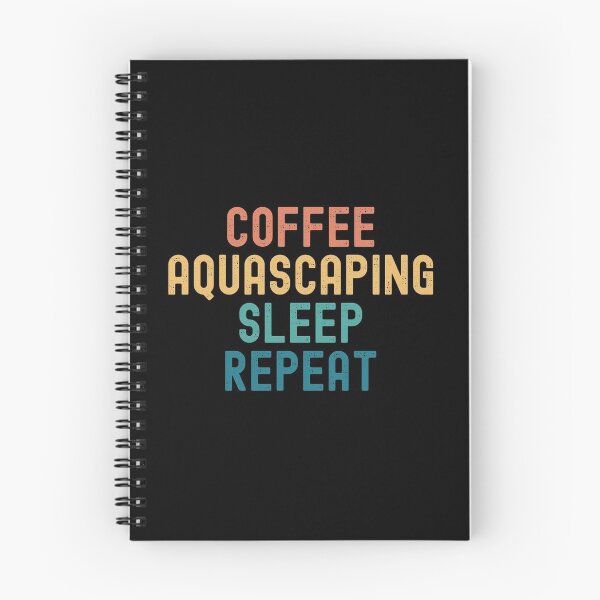 Item preview, Coffee Aquascaping Sleep Repeat - Funny Aquascaping & Coffee Gift designed and sold by kindxinn.