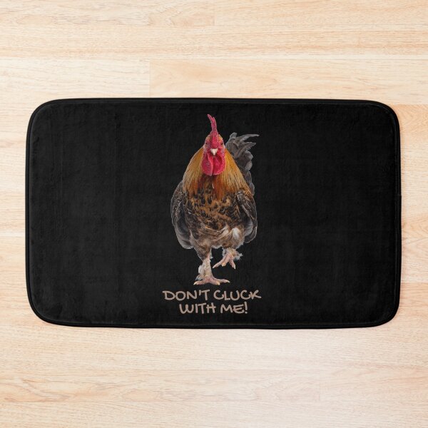 Item preview, Don't cluck with me! Funny rooster chicken pun. designed and sold by JellyBeenzz.