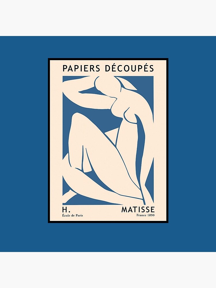 GRAND PALAIS : Vintage Matisse The Cut Outs Exhibit Advertising Print Tote  Bag for Sale by posterbobs