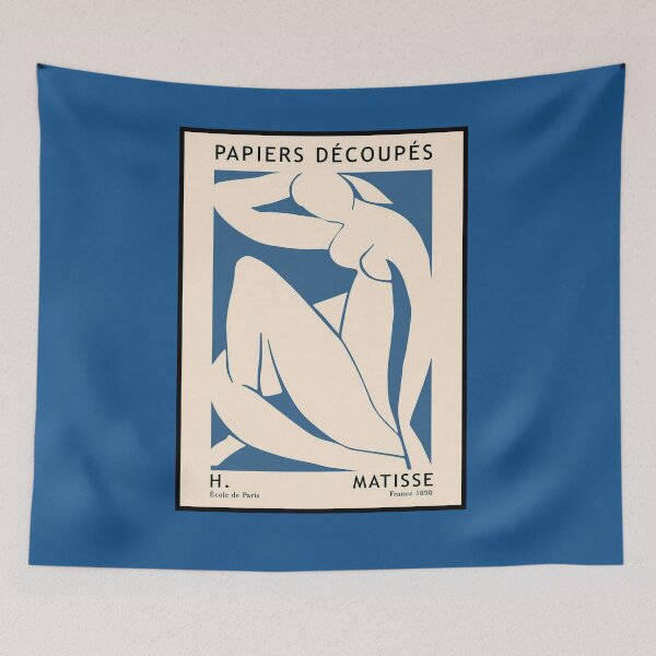 Item preview,  MATISSE : Vintage 1890 Papiers Decoupes Advertising Art Print designed and sold by posterbobs.