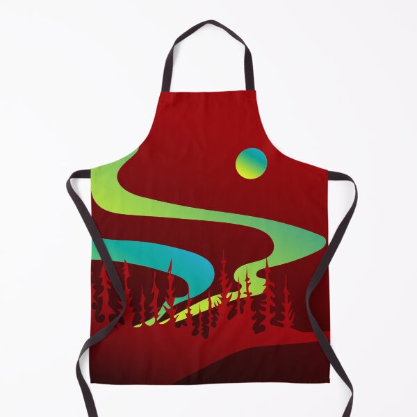 Item preview, Northern Lights Winter Solstice Indigenous WAWEZHI CANADA designed and sold by WAWEZHI.