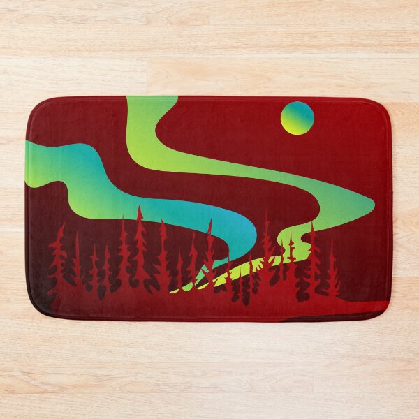 Item preview, Northern Lights Winter Solstice Indigenous WAWEZHI CANADA designed and sold by WAWEZHI.