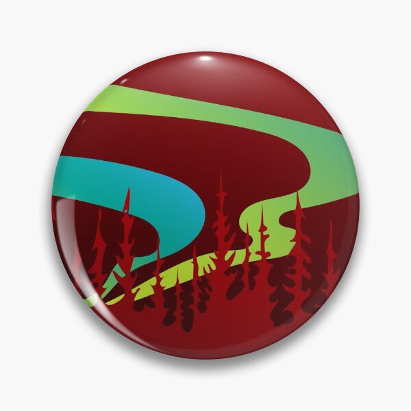 Item preview, Northern Lights Winter Solstice Indigenous WAWEZHI CANADA designed and sold by WAWEZHI.
