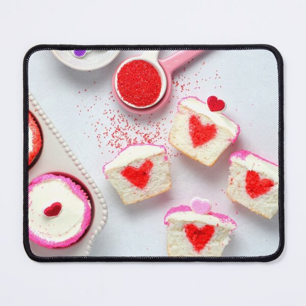 Item preview, Pink Valentine Heart Cupcakes designed and sold by newburyboutique.