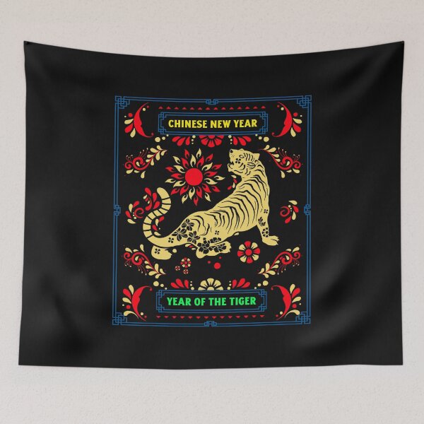 Item preview, Year Of The Tiger 2022 Lunar New Year 2022 T-Shirt designed and sold by BestCoolStuff.