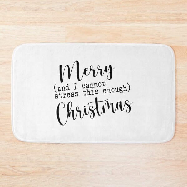 Item preview, Merry and I Cannot Stress This Enough Christmas Funny Rude Offensive Check List Christmas Party,  gift for  designed and sold by joygift369.