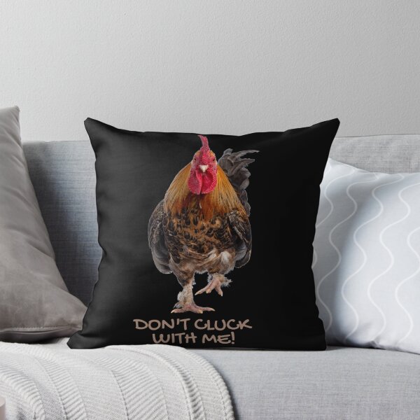 Item preview, Don't cluck with me! Funny rooster chicken pun. designed and sold by JellyBeenzz.