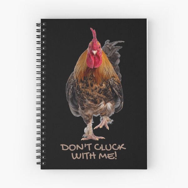 Item preview, Don't cluck with me! Funny rooster chicken pun. designed and sold by JellyBeenzz.