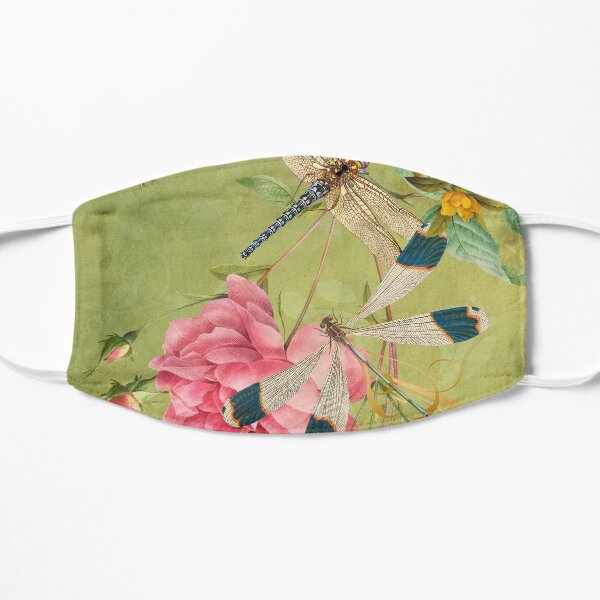 Vintage Dragonfly Flat Mask