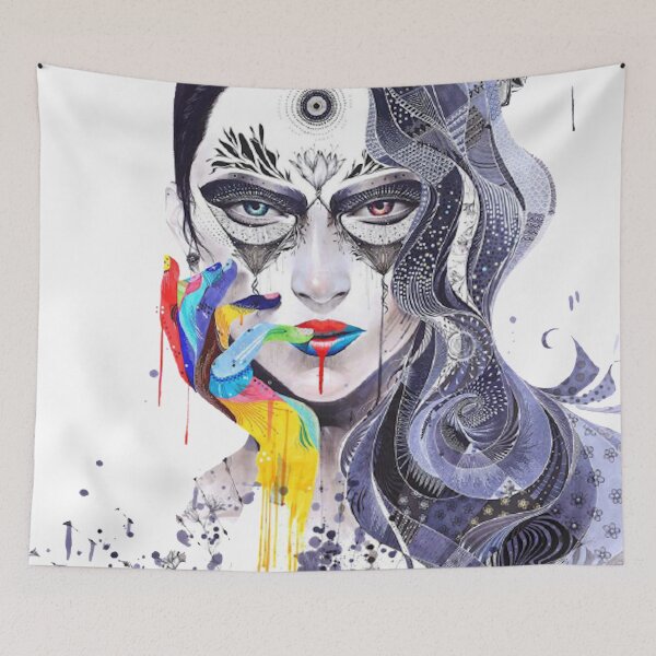 Item preview, Сolor abstract portrait  designed and sold by PavelTop.