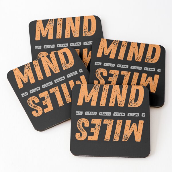 Item preview, Mind over Miles, New Years Resolution designed and sold by Constant Readers.