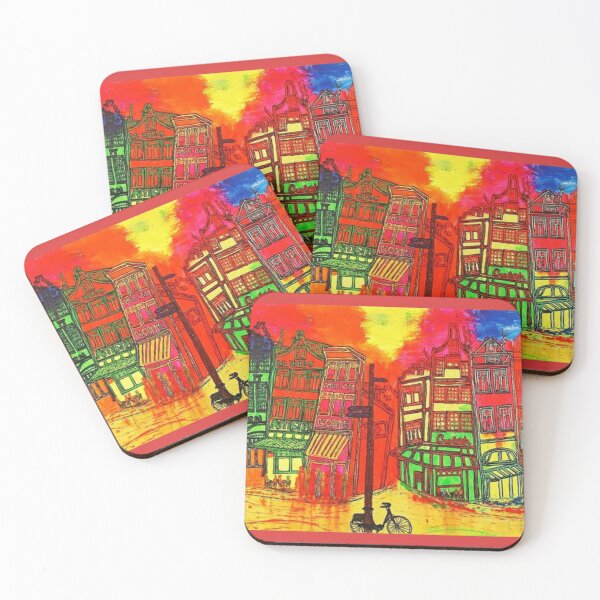 Item preview, Amsterdam, centre with famous pub Hoppe. designed and sold by AnsDuinArt.